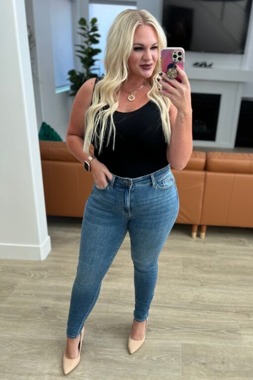 Bryant High Rise Thermal Skinny Jean - Fashion Are Us